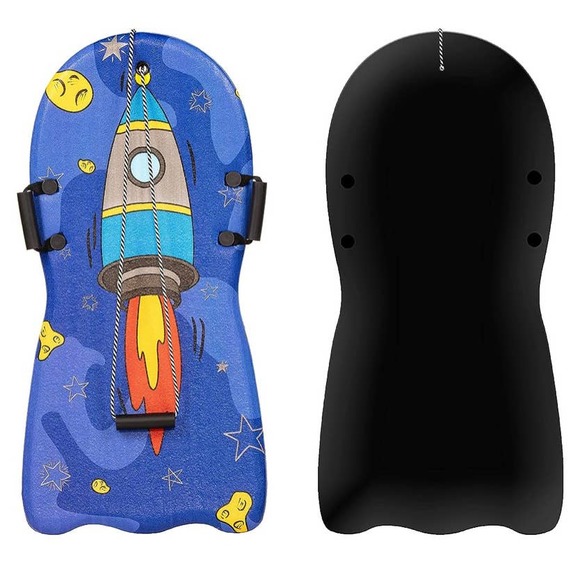 Elevon Premium Foam Snow Sled with Tow Rope winter sports - Picture 5 of 5